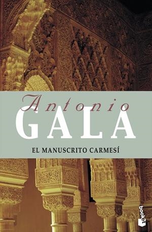 MANUSCRITO CARMESI, EL | 9788408065074 | GALA, ANTONIIO