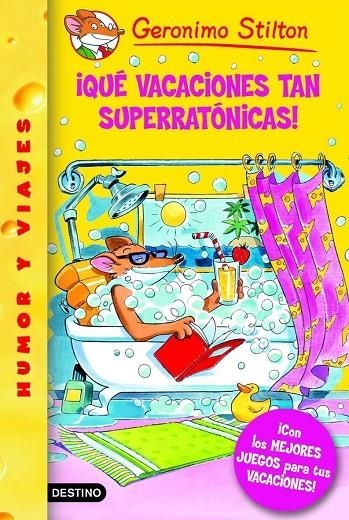 QUE VACACIONES TAN SUPERRATONICAS! | 9788408067559 | STILTON, GERONIMO
