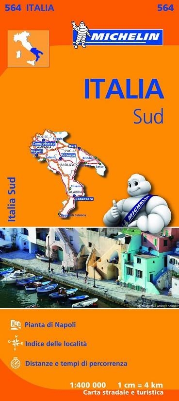 MAPA REGIONAL ITALIA SUD | 9782067184053 | MICHELIN