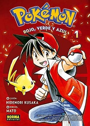 POKEMON ROJO VERDE Y AZUL 1 | 9788467921120 | HIDENORI KUSAKA