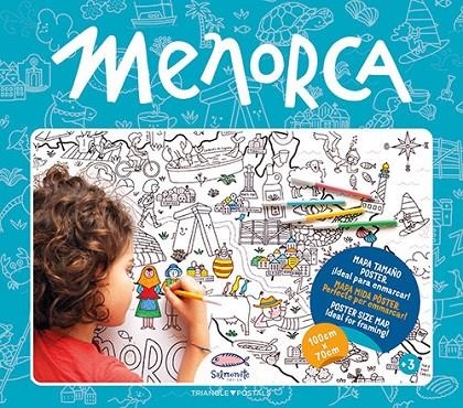 MAPA COLOREAR MENORCA | 9788484787846 | MIYASHIRO, LAURA/BUSSETTI, GIUDITTA