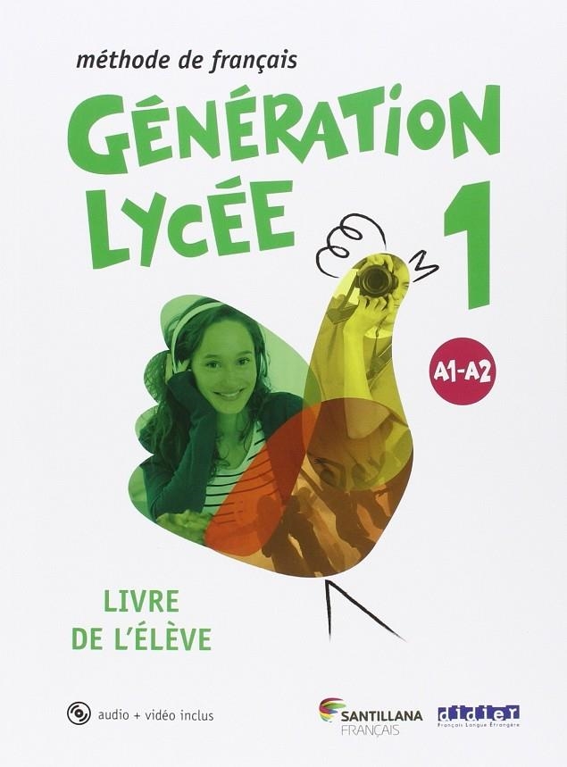 GENERATION LYCEE A1/A2 ELEVE+CD+DVD | 9788490491898 | VARIOS AUTORES
