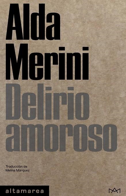 DELIRIO AMOROSO | 9788412204292 | MERINI, ALDA