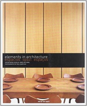 ELEMENTS IN ARCHITECTURE , ESPACIOS | 9783836503396