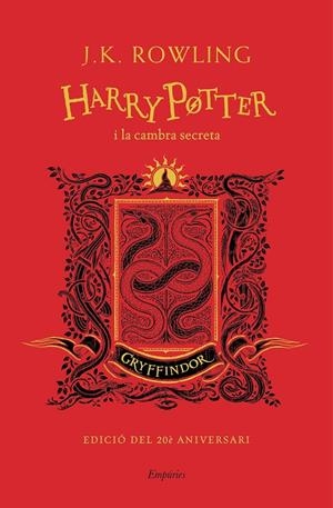 HARRY POTTER I LA CAMBRA SECRETA (GRYFFINDOR) | 9788417879600 | ROWLING, J.K.
