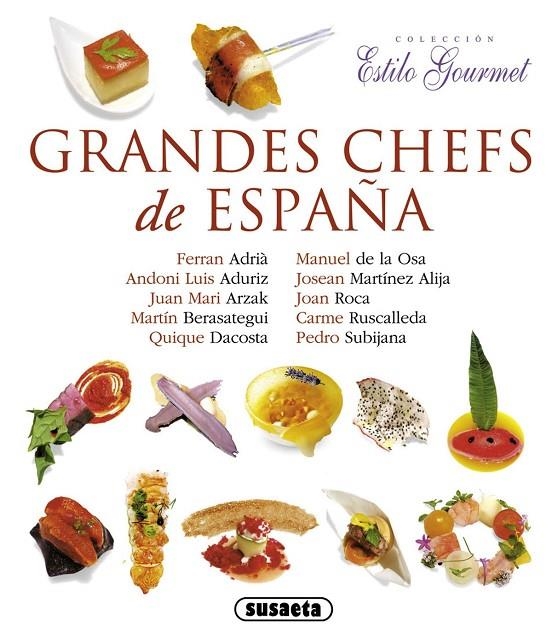 GRANDES CHEFS DE ESPAÑA | 9788467718218 | SUSAETA, EQUIPO