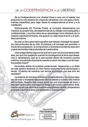 DE LA CODEPENDENCIA A LA LIBERTAD | 9788484456575 | KRISHNANANDA