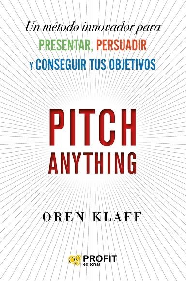 PITCH ANYTHING | 9788417942854 | KLAFF, OREN