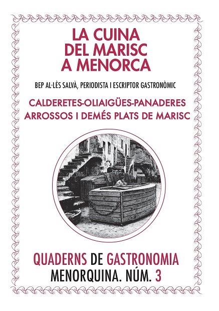 QUADERN DE GASTRONOMIA MENORQUINA 3. MARISC | QGM3 | ALLES SALVA, BEP