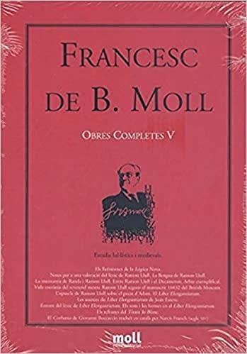 OBRES COMPLETES V | 9788427318052 | DE BORJA MOLL, FRANCESC
