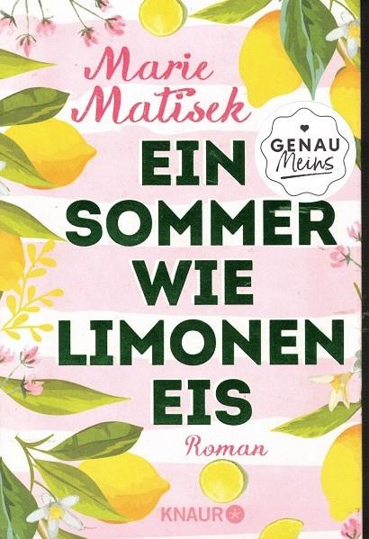 EIN SOMMER WIE LIMONEN EIS | 9783426521427 | MATISEK, MARIE
