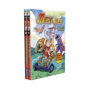 PACK MIKELTUBE: EL PLANETA DINOTRÓN | LA MÁQUINA DE LOS DISFRACES (MIKELTUBE 1 Y | 9788448856861 | MIKEL SÁNCHEZ, HENAR TORINOS Y DAVID DOMÍNGUEZ DOMÍNGUEZ
