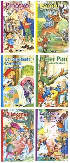 CLASSICONTES (6 TÍTOLS) | 9788467749649 | SUSAETA, EQUIP