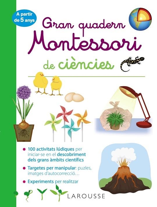 GRAN QUADERN MONTESSORI DE CIÈNCIES | 9788418100260 | LAROUSSE EDITORIAL