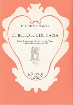 EL RELLOTGE DE CAIXA | 6391967 | MARTI I CAMPS, F.