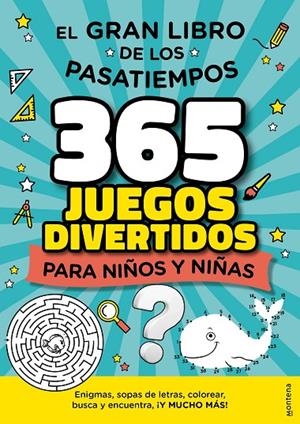 EL GRAN LIBRO DE LOS PASATIEMPOS | 9788418483165 | VARIOS AUTORES
