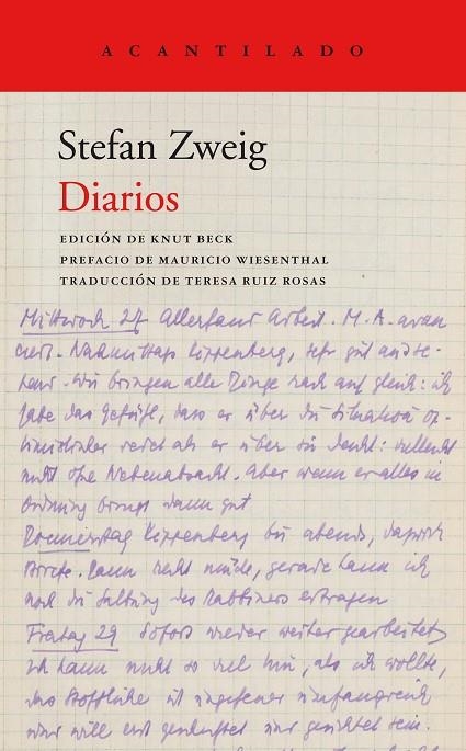 DIARIOS | 9788418370298 | ZWEIG, STEFAN