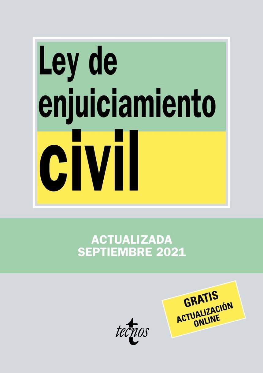 LEY DE ENJUICIAMIENTO CIVIL | 9788430982813 | EDITORIAL TECNOS