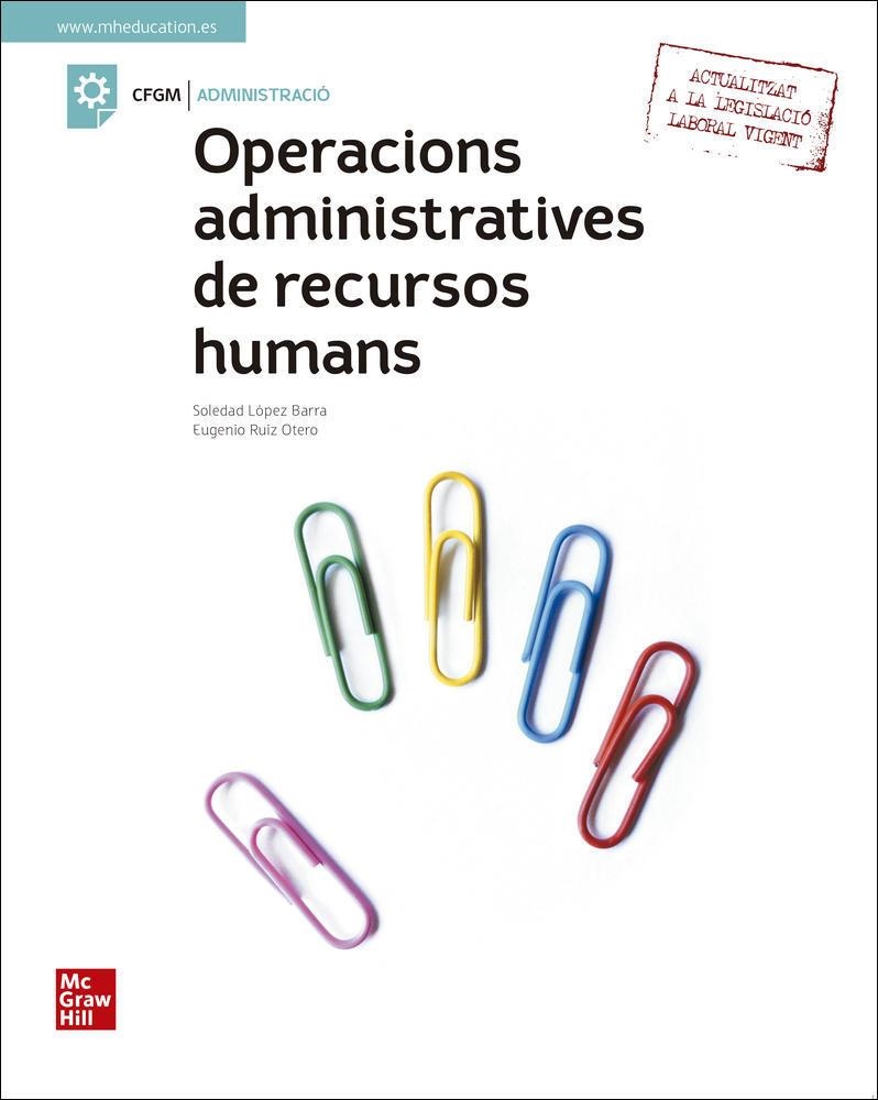 OPERACIONS ADMINISTRATIVES RECURSOS HUMANS GM. LLIBRE ALUMNE | 9788448622596 | LOPEZ BARRA, SO