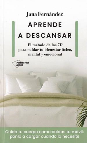 APRENDE A DESCANSAR | 9788418285646 | FERNÁNDEZ, JANA