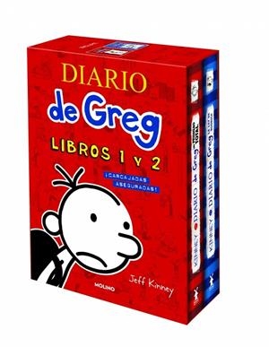 DIARIO DE GREG - PACK LIBROS 1 Y 2 (EDICIÓN ESTUCHE CON: UN PRINGAO TOTAL | LA LEY DE RODRI) | 9788427225152 | KINNEY, JEFF