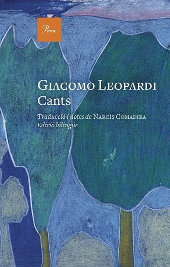 CANTS | 9788475889191 | LEOPARDI, GIACOMO