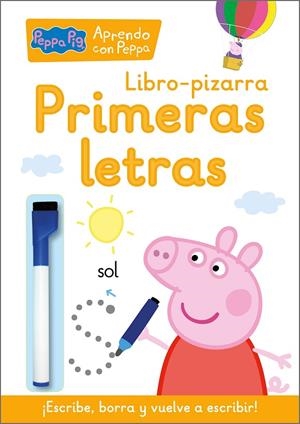 PRIMERAS LETRAS (LIBRO-PIZARRA) (APRENDO CON PEPPA PIG) | 9788448859077 | HASBRO,/EONE,