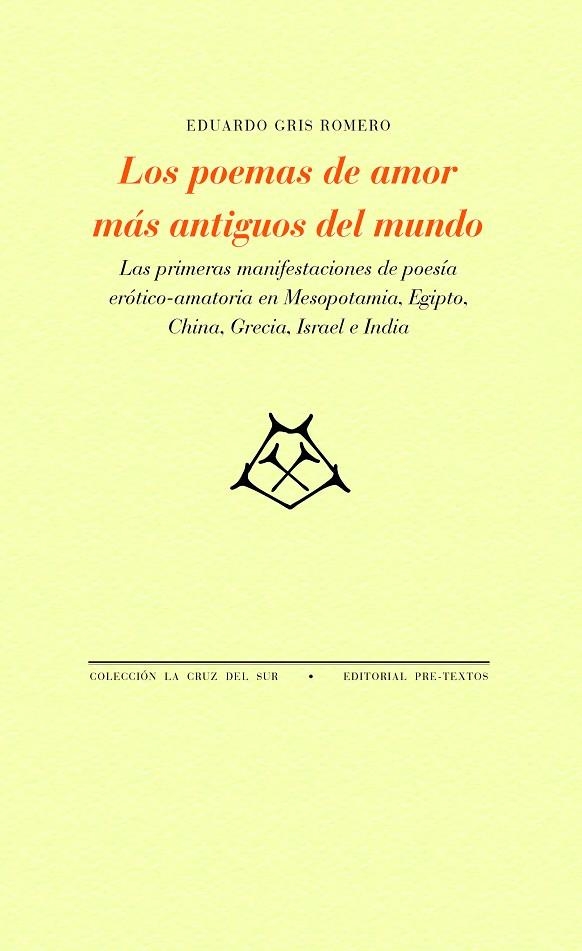 LOS POEMAS DE AMOR MÁS ANTIGUOS DEL MUNDO | 9788418935381