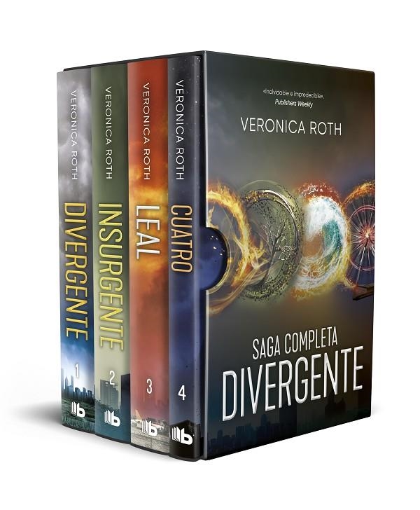 DIVERGENTE (ESTUCHE CON: DIVERGENTE | INSURGENTE | LEAL | CUATRO) | 9788413144986 | ROTH, VERONICA