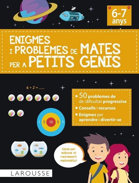 ENIGMES I PROBLEMES DE MATES PER A PETITS GENIS (6-7 ANYS) | 9788418882876 | URVOY, DELPHINE
