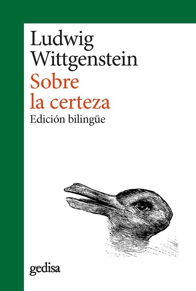 SOBRE LA CERTEZA | 9788418914607 | WITTGENSTEIN, LUDWIG