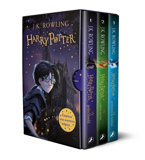 HARRY POTTER (EDICIÓN ESTUCHE CON LOS 3 PRIMEROS VOLÚMENES) | 9788418796180 | ROWLING, J.K.