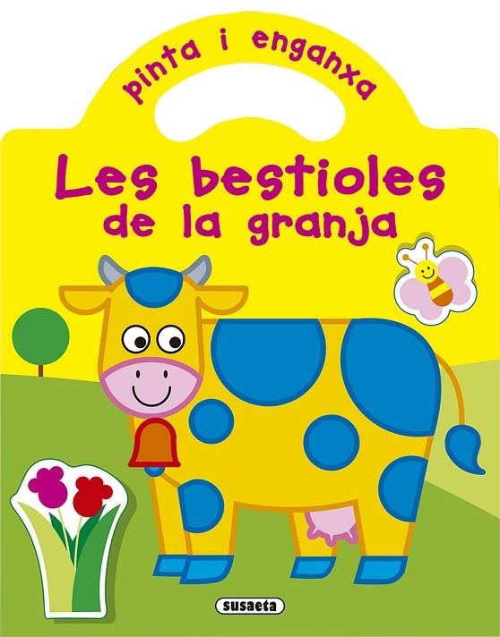 PINTA I ENGANXA LES BESTIOLES DE LA GRANJA | 9788467780888 | SUSAETA, EQUIPO