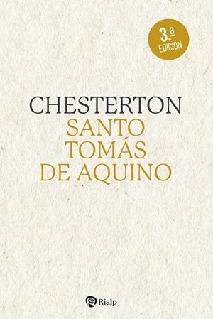 SANTO TOMÁS DE AQUINO | 9788432161896 | CHESTERTON, G.K