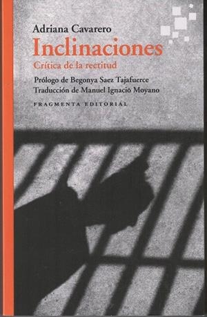 INCLINACIONES | 9788417796662 | CAVARERO, ADRIANA