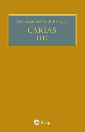 CARTAS II (BOLSILLO, RÚSTICA) | 9788432161773 | ESCRIVÁ DE BALAGUER, JOSEMARÍA