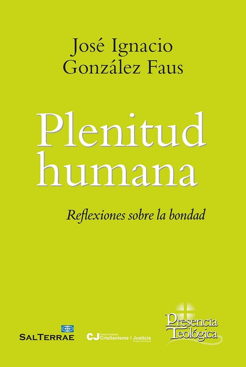 PLENITUD HUMANA | 9788429330786 | GONZÁLEZ FAUS, JOSÉ IGNACIO