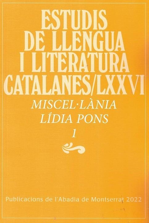 MISCEL·LÀNIA LÍDIA PONS, 1 | 9788491912392 | DIVERSOS AUTORS