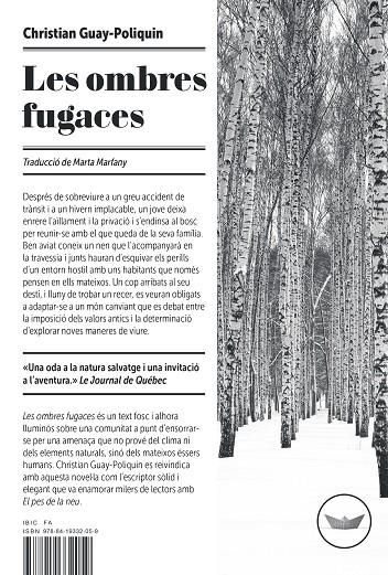 LES OMBRES FUGACES | 9788419332059 | GUAY-POLIQUIN, CHRISTIAN