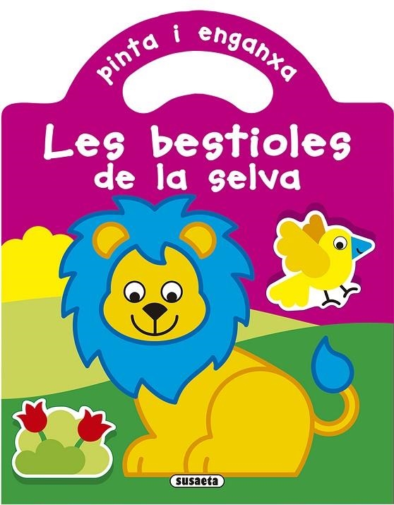 PINTA I ENGANXA LES BESTIOLES DE LA SELVA | 9788467780895 | SUSAETA, EQUIPO