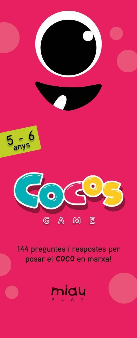 COCOS GAME 5-6 ANYS | 9788416082261 | OROZCO, MARÍA JOSÉ/RAMOS, ÁNGEL MANUEL/RODRÍGUEZ, CARLOS MIGUEL