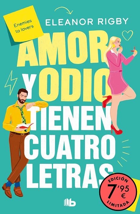 AMOR Y ODIO TIENEN CUATRO LETRAS (EDICIÓN LIMITADA A PRECIO ESPECIAL) | 9788413146140 | RIGBY, ELEANOR