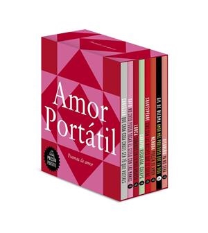 AMOR PORTÁTIL | 9788439742401 | CORTÁZAR, JULIO/SAFO/GARCÍA LORCA, FEDERICO/CAVAFIS, CONSTANTINOS/SHAKESPEARE, WILLIAM/NERUDA, PABLO