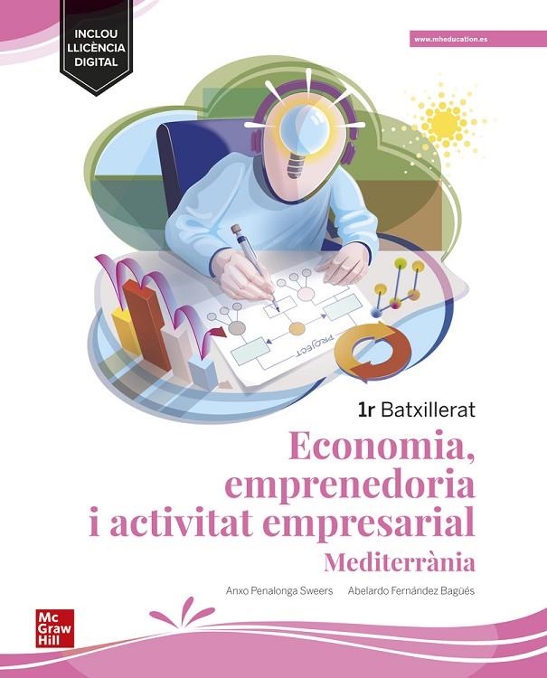 ECONOMIA, EMPRENEDORIA I ACTIVITAT EMPRESARIAL 1R BATXILLERAT - MEDITERRÀNIA | 9788448640972 | PENALONGA, A.;