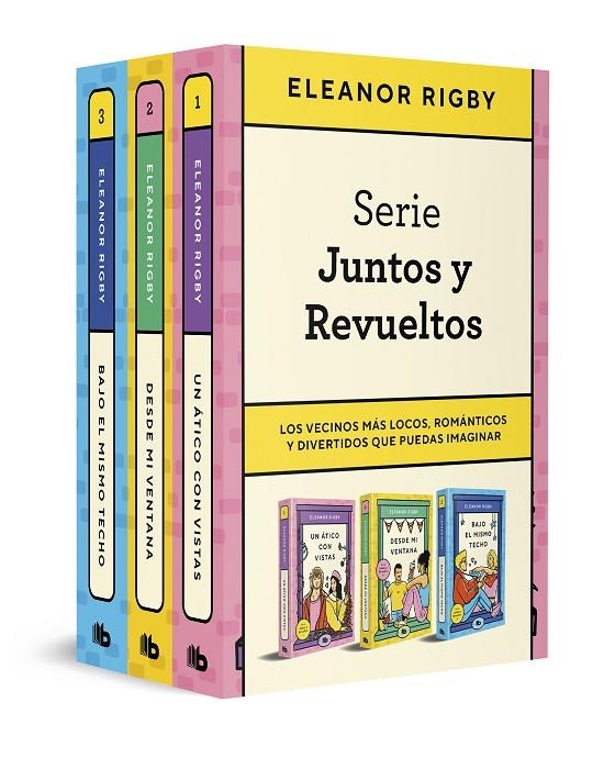 JUNTOS Y REVUELTOS (PACK CON: UN ÁTICO CON VISTAS | DESDE MI VENTANA | BAJO EL M | 9788413147581 | RIGBY, ELEANOR