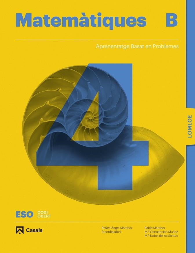 MATEMÀTIQUES B 4 ESO LOMLOE | 9788421878149 | VARIOS AUTORES