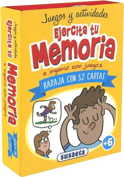 EJERCITA TU MEMORIA E INGENIO CON JUEGOS | 9788467782301 | EDICIONES, SUSAETA