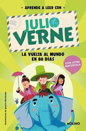 APRENDE A LEER CON VERNE - LA VUELTA AL MUNDO EN 80 DÍAS | 9788427237407 | VERNE, JULIO/GREEN, SHIA