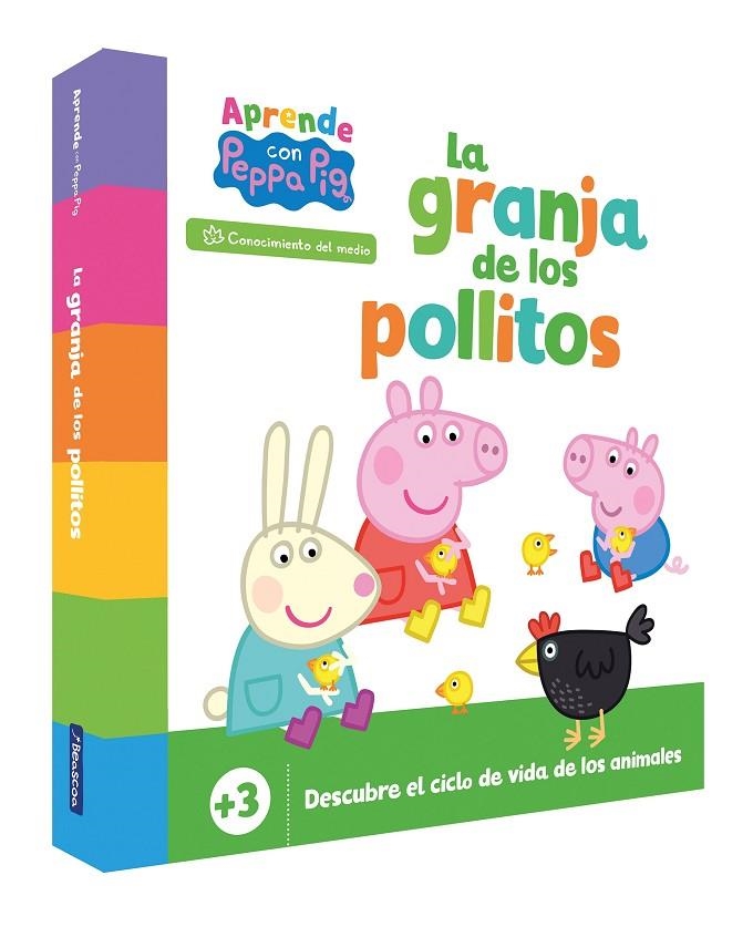 PEPPA PIG. LIBRO DE CARTÓN - LA GRANJA DE LOS POLLITOS | 9788448865740 | HASBRO/EONE