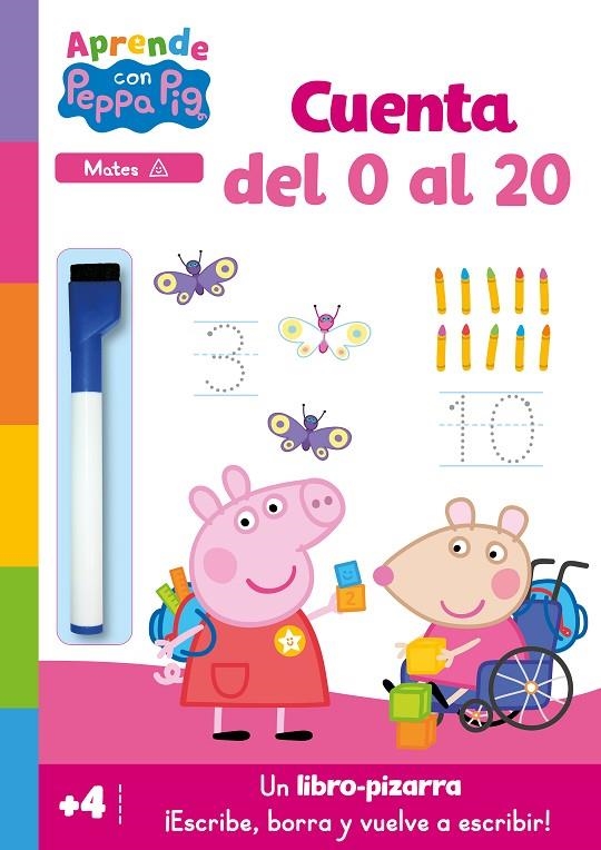 PEPPA PIG. PRIMEROS APRENDIZAJES - APRENDE CON PEPPA. CUENTA DEL 0 AL 20 | 9788448866266 | HASBRO/EONE